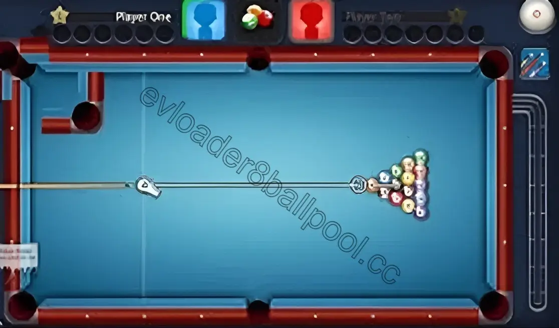 Screenshot of EV Loader 8 Ball Pool Game Aids