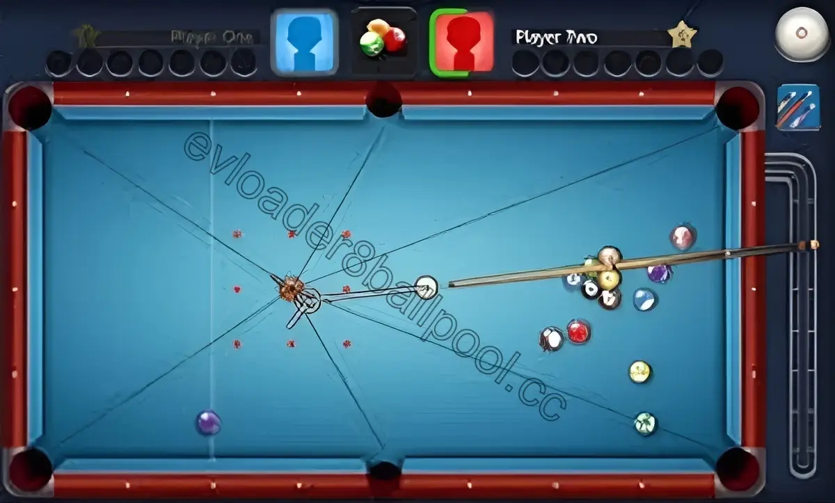 Screenshot of EV Loader 8 Ball Pool Precision Shots