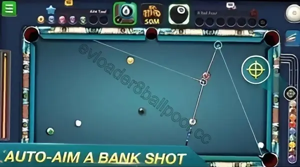 Screenshot of EV Loader 8 Ball Pool Shot Accuracy